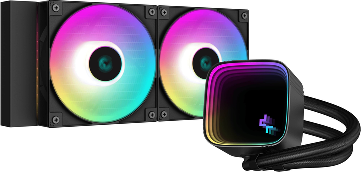 Система водяного охолодження DeepCool LS520 SE Black (R-LS520-BKAMMM-G-1) - зображення 1