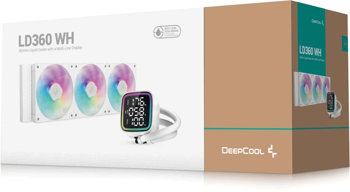 Система водяного охолодження DeepCool LD360 White (R-LD360-WHDMMN-G-1) - зображення 6