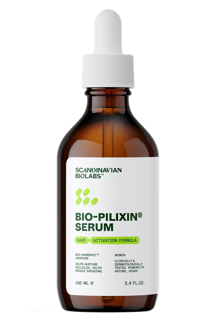Сыворотка для роста волос у женщин Scandinavian Biolabs Bio-Pilixin Serum Hair Activation Formula for Women 100 мл - изображение 2