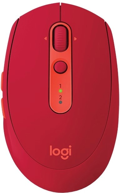 Mysz Logitech M590 Wireless Bluetooth Multi-Device Silent Ruby (910-005199) - obraz 1