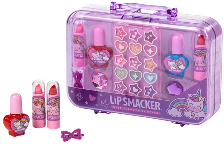 Zestaw kosmetyków dekoracyjnych Lip Smacker Mini Beauty Set dla dzieci Purple (4038033107027) - obraz 2