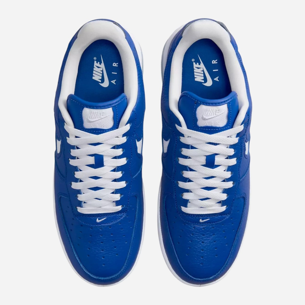 Sneakersy męskie do kostki Nike Air Force 1 Low Evo HF3630-400 42.5 (9US) Niebieskie (197593917911) - obraz 4