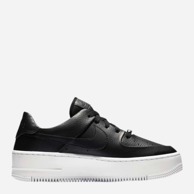 Sneakersy damskie na platformie Nike Air Force 1 Sage Low AR5339-002 38.5 (7.5US) Czarne (191887656067) - obraz 1