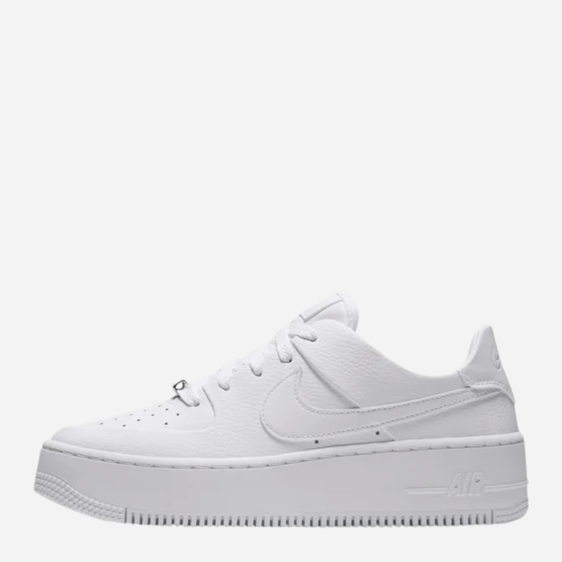 Sneakersy damskie na platformie Nike Air Force 1 Sage Low AR5339-100 41 (9.5US) Białe (191887656258) - obraz 1