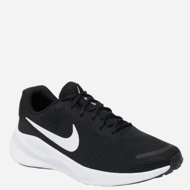 Чоловічі кросівки для бігу Nike Revolution 7 FB2207-001 42 (8.5US) Чорний/Білий (196969194390) - зображення 2