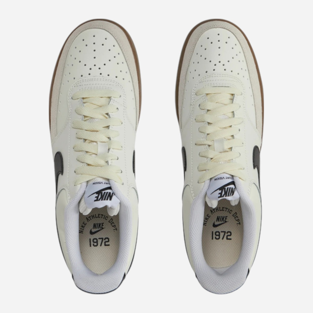 Sneakersy męskie do kostki Nike Court Vision Lo FQ8075-133 44 (10US) Mleczne (196969810658) - obraz 5
