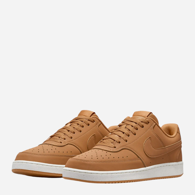 Sneakersy męskie do kostki Nike Court Vision Low HJ4031-200 44 (10US) Brązowe (197600823150) - obraz 2