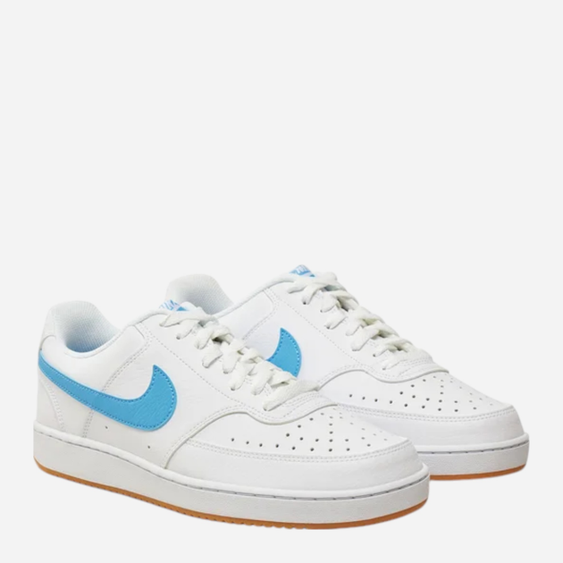 Чоловічі кеди низькі Nike Court Vision Lo HJ9105-100 41 (8US) Білий/Блакитний (197599160496) - зображення 2