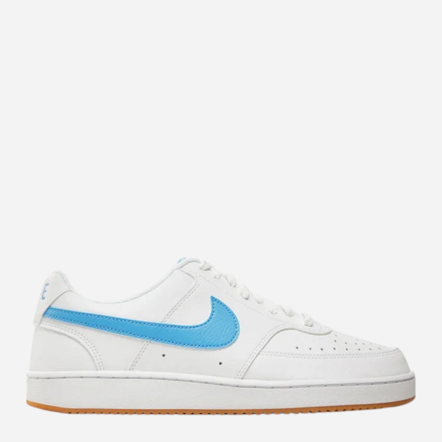 Чоловічі кеди низькі Nike Court Vision Lo HJ9105-100 44 (10US) Білий/Блакитний (197599173984) - зображення 1