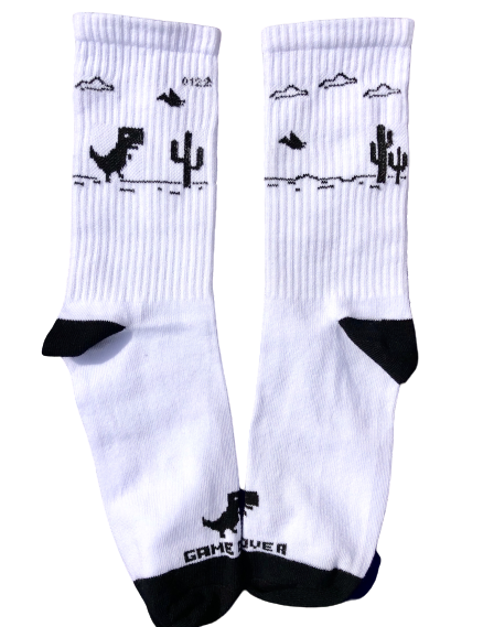 Шкарпетки Ponty Shop Гугл Діно розміри 36-40 Білі - Фото 1 Шкарпетки Ponty Shop Гугл Діно розміри 36-40 Білі - изображение 1