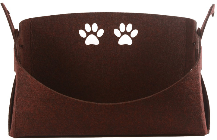 Legowisko z poduszką dla psów i kotów FX Home Flam 54x25x33 cm Red (2820000012128) - obraz 5