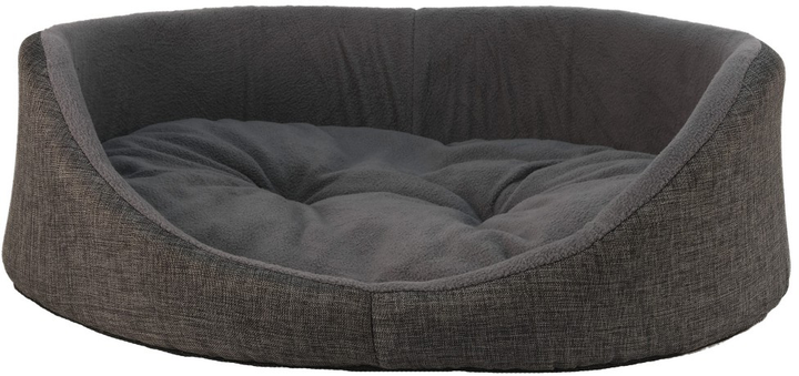 Legowisko dla psów i kotów owalne FX Home 50x40x17 cm Grey (2820000011688) - obraz 6