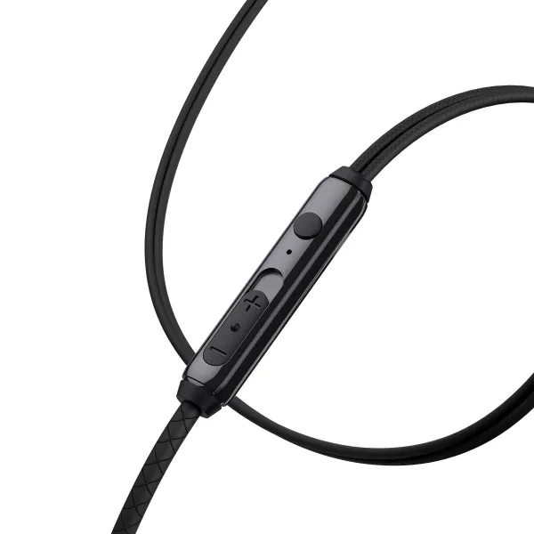 Навушники Baseus Encok H19 Wired Earphone 3.5mm Чорні - изображение 2