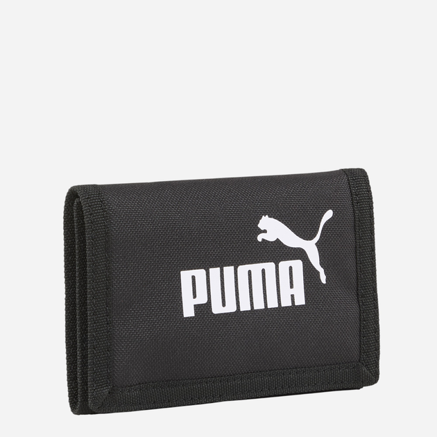 Portfel sportowy Puma Phase Wallet 05475701 Czarny (4067984173874) - obraz 1