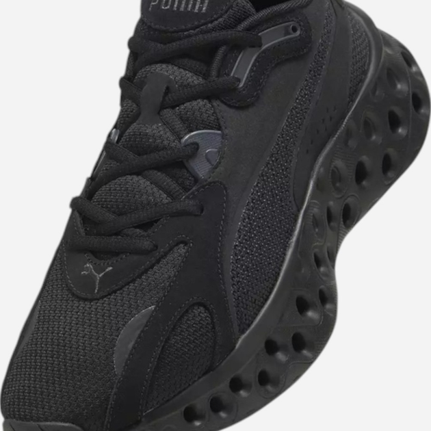 Buty do biegania męskie do kostki Puma Softride Frequence 31050001 40.5 26 cm Czarne (4067979641852) - obraz 5