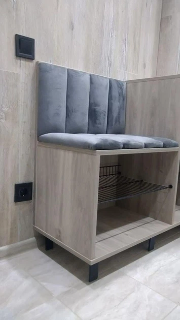 Передпокій GRAZIA SEQUOIA 900*400*2000 ДСП 18 мм дуб кастелло - изображение 3
