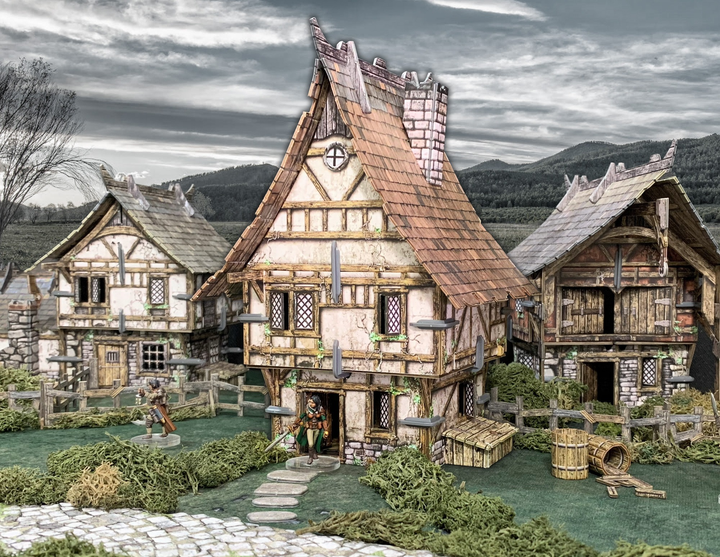 Набір для складання Battle Systems: Town House (5060660091164) - зображення 3