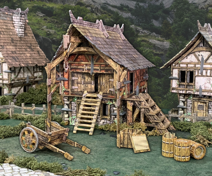 Набір для складання Battle Systems: Storage Barn (5060660091171) - зображення 3