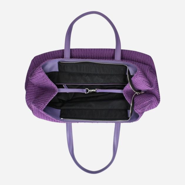 Сумка шопер жіноча Rebelle Warm 1WR242TX0168-B384 Фіолетова (800070310518) - зображення 5