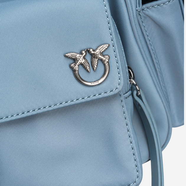 Torba damska Pinko Cargo 102794A1J4-F1NN Niebieska (800070319773) - obraz 6