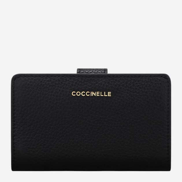 Гаманець жіночий шкіряний Coccinelle E2MW511E701-001 Чорний (800070296694) - зображення 1
