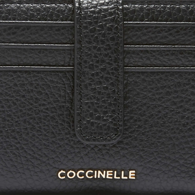 Картхолдер жіночий Coccinelle E2MW511F701-001 Чорний (800070326905) - зображення 4