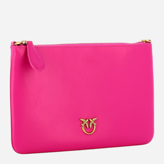 Torebka crossbody damska skórzana Pinko Flat Classic 100455A0F1-N17Q Różowa (800070310434) - obraz 2