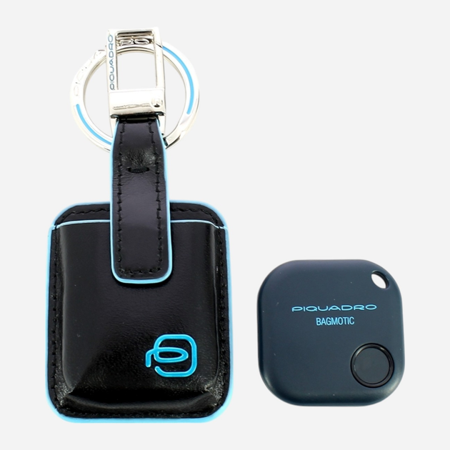 Etui na klucze skórzane Piquadro AC3954B2/N Czarne (800070005944) - obraz 1