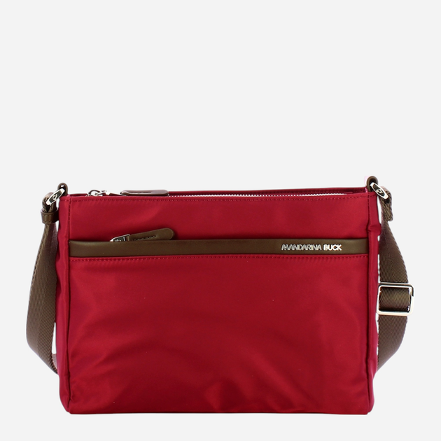 Сумка крос-боді через плече жіноча середня Mandarina Duck Hunter P10VCT30-394 Червона (800070332488) - зображення 1