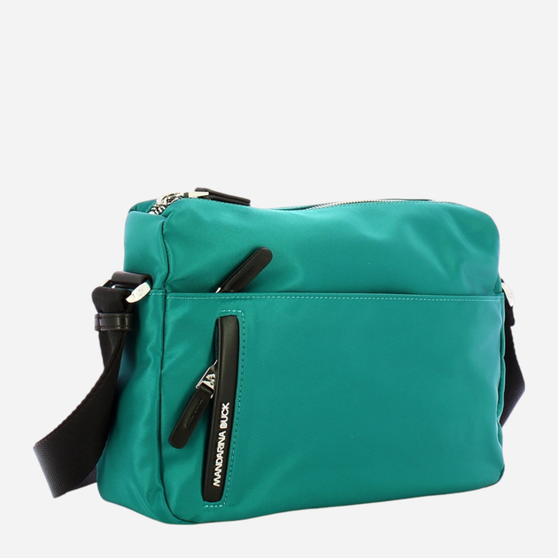 Сумка крос-боді через плече жіноча середня Mandarina Duck Hunter P10VCT35-29Q Зелена (800070332484) - зображення 3
