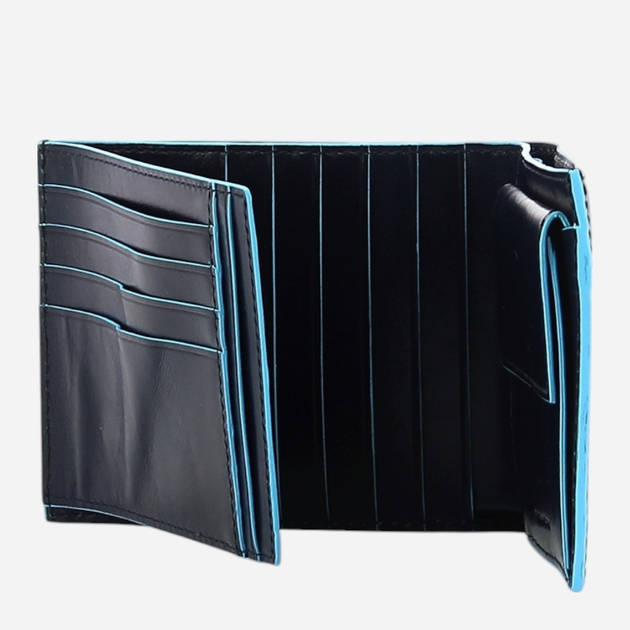 Портмоне чоловіче шкіряне Piquadro PU1240B2/BLU2 Синє (800070004987) - зображення 4