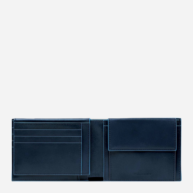 Портмоне чоловіче шкіряне Piquadro PU1392B2R/BLU2 Синє (800070005001) - зображення 2