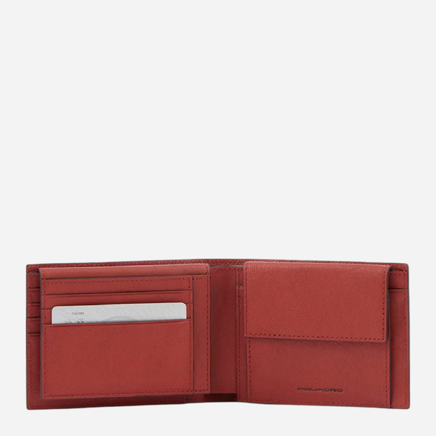 Портмоне чоловіче шкіряне Piquadro PU1392B3R/R2 Червоне (800070304175) - зображення 3