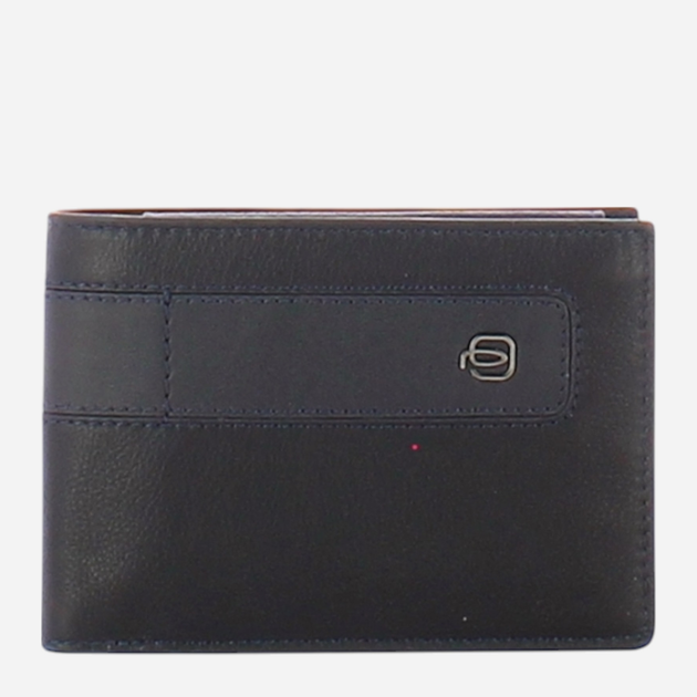Портмоне чоловіче шкіряне Piquadro PU1392S98R/BLU Синє (800070241438) - зображення 1
