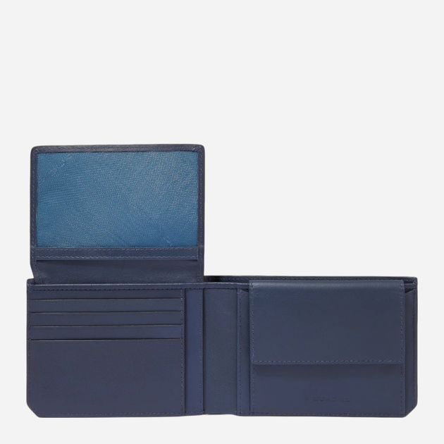 Portfel męski skórzany Piquadro PU1392W131R/BLU Granatowy (800070326280) - obraz 2