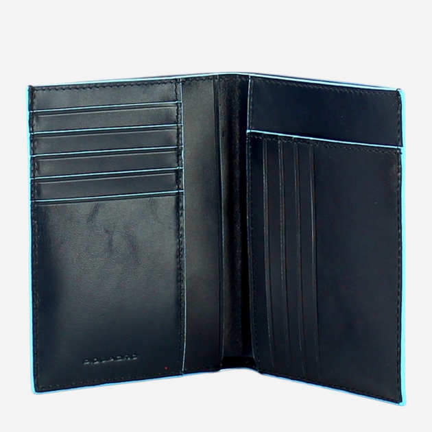 Портмоне чоловіче шкіряне Piquadro PU1393B2/BLU2 Синє (800070024625) - зображення 3