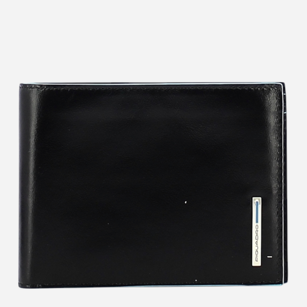 Portfel męski skórzany Piquadro PU257B2R/N Czarny (800070005012) - obraz 1