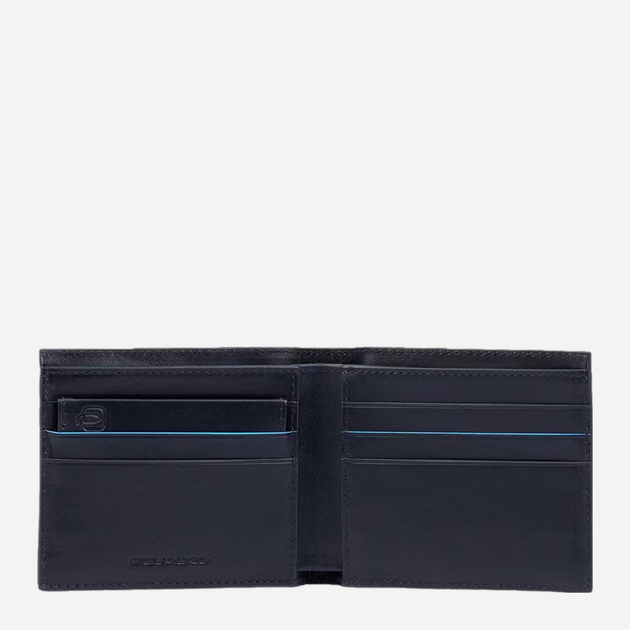 Портмоне чоловіче шкіряне Piquadro PU3891B2VR/BLU Синє (800070304213) - зображення 3