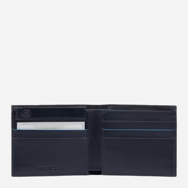 Портмоне чоловіче шкіряне Piquadro PU3891B2VR/BLU Синє (800070304213) - зображення 4