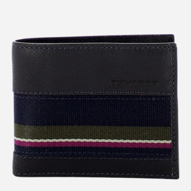 Портмоне чоловіче шкіряне Piquadro PU3891B3SR/BLU3 Синє (800070047668) - зображення 1