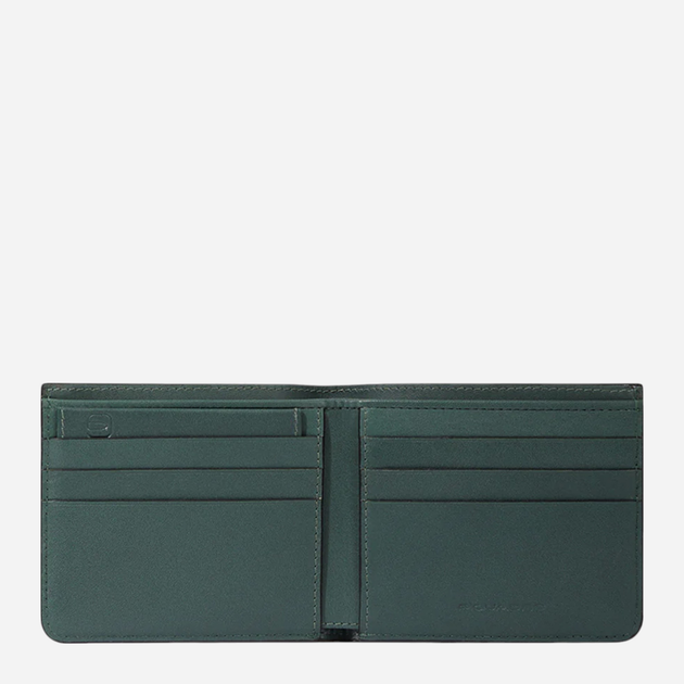 Портмоне чоловіче шкіряне Piquadro PU3891S130R/VE Зелене (800070320693) - зображення 3