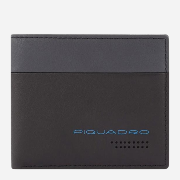 Портмоне чоловіче шкіряне Piquadro PU3891UB00R/NGR Сіре (800070308297) - зображення 1