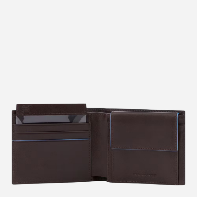 Портмоне чоловіче шкіряне Piquadro PU4188B2VR/MO Коричневе (800070304208) - зображення 4