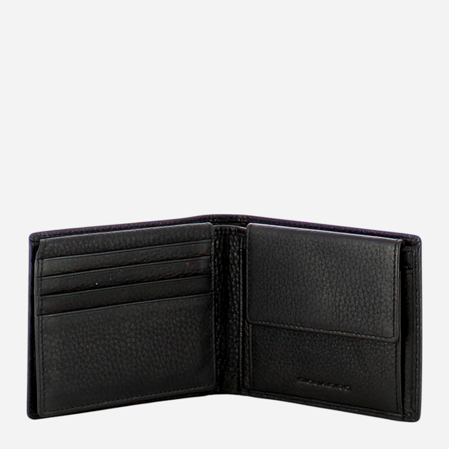 Portfel męski skórzany Piquadro PU4518MOSR/N Czarny (800070117927) - obraz 3
