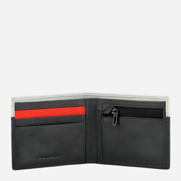 Портмоне чоловіче шкіряне Piquadro PU4823UB00R/GRN Сіре (800070067230) - зображення 3