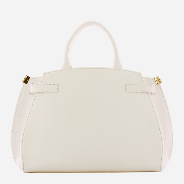 Torba shopper damska skórzana Coccinelle Kliche E1QLA180201-H13 Biała (800070316339) - obraz 2