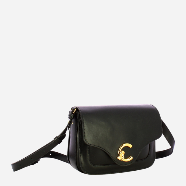 Torebka crossbody damska skórzana Coccinelle C-Me Calf E1SSK150101-001 Czarna (800070338295) - obraz 3