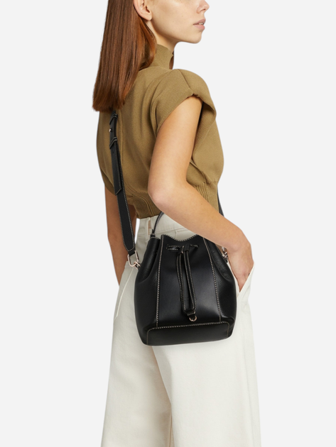 Torebka crossbody damska skórzana Furla Miastella Mini WB00353BX0053O60001007 Czarna (800070263325) - obraz 2
