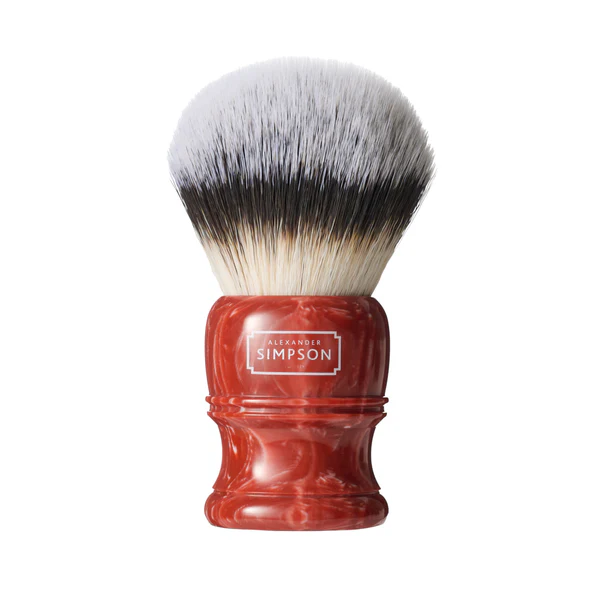 Помазок для гоління Alexander Simpson Trafalgar T2 Synthetic Fibre Coral - Фото 1 Помазок для гоління Alexander Simpson Trafalgar T2 Synthetic Fibre Coral - изображение 1