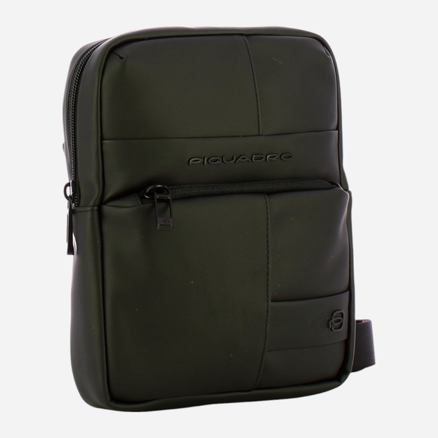Torba listonoszka męska mała Piquadro CA3084W129W/N Czarna (800070332028) - obraz 3
